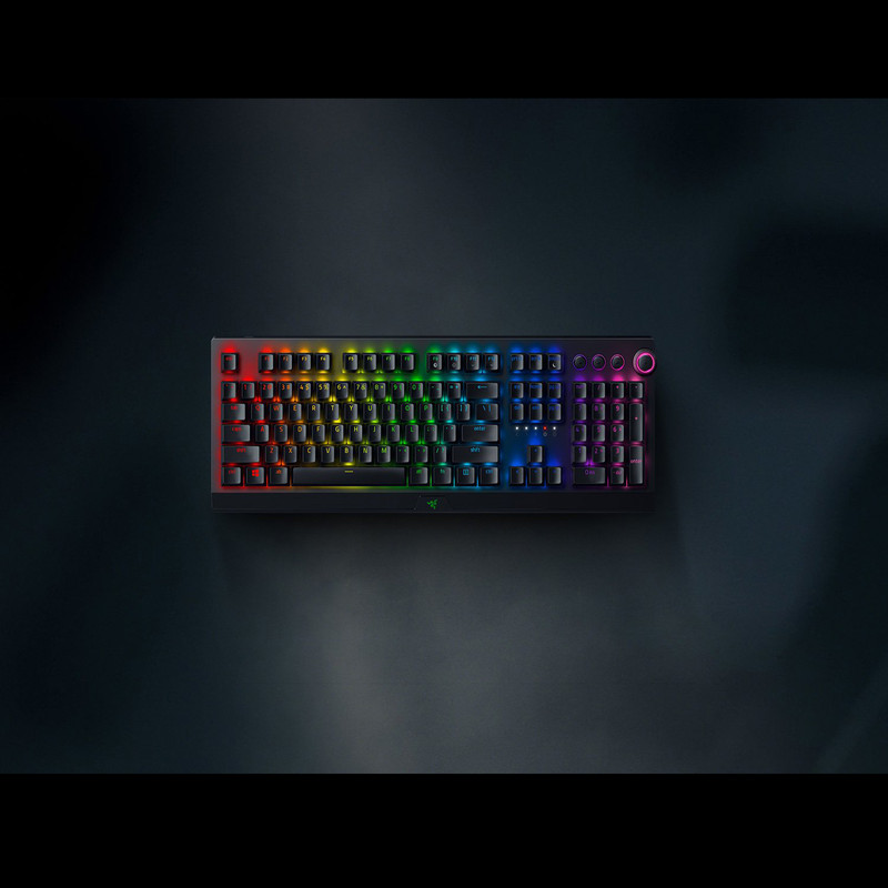 کیبورد مخصوص بازی ریزر مدل BLACKWIDOW V3 Chroma RGB With Green Switch