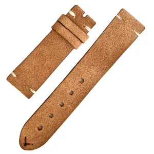 بند ساعت مچی مدل چرم طبیعی کد UWS38