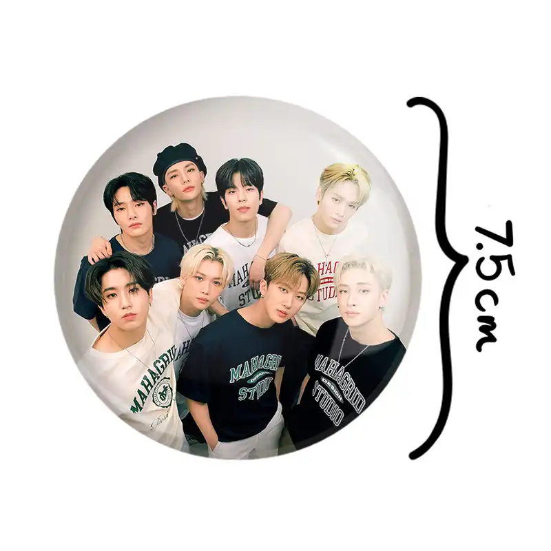 آینه جیبی خندالو مدل گروه استری کیدز Stary Kids  کد 16877