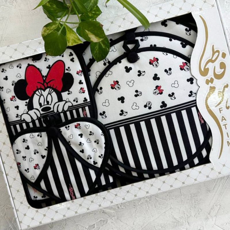 سرویس آشپزخانه 15 پارچه مدل میکی موس کد 62