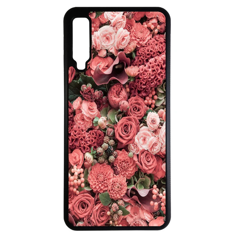 کاور طرح گل کد 1146 مناسب برای گوشی موبایل سامسونگ galaxy a750/a7 2018