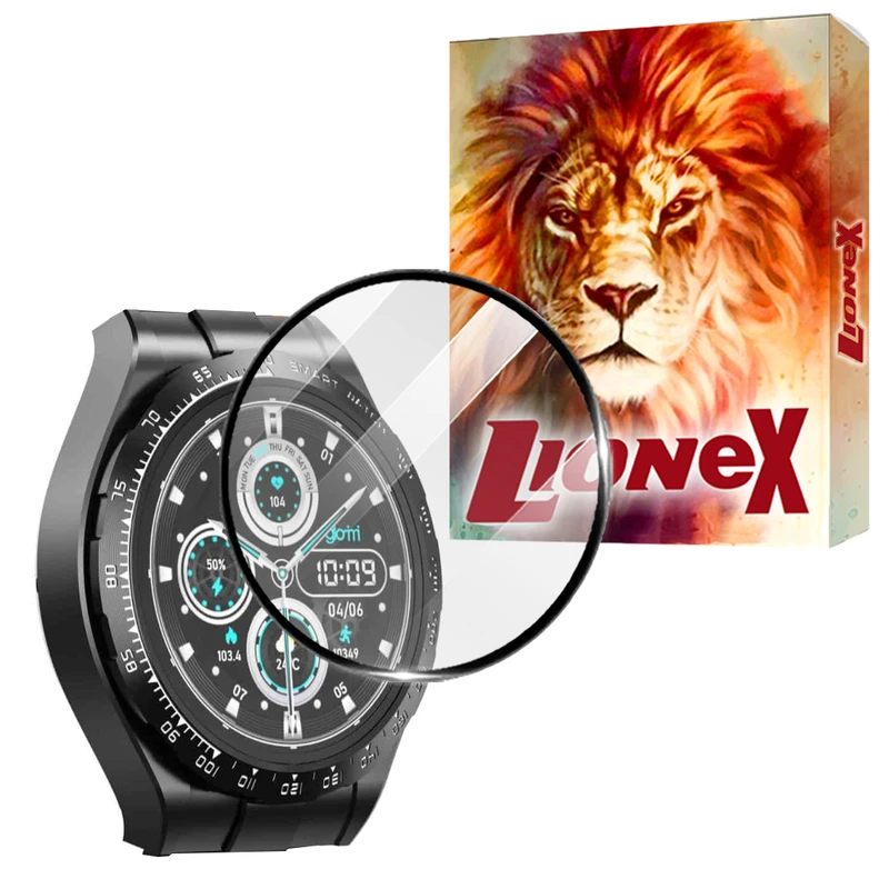 محافظ صفحه نمایش لایونکس مدل LWPM مناسب برای ساعت هوشمند گلورمی M4 Pro