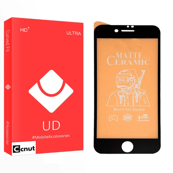 محافظ صفحه نمایش سرامیکی مات کوکونات مدل UD Glass مناسب برای گوشی موبایل اپل Iphone 8