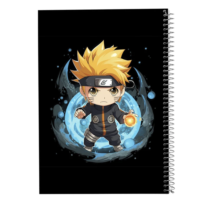 دفتر ژورنال نویسی 50 برگ مدوپد مدل نقطه ای طرح Naroto کد DF11325