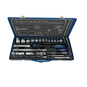 آچار بکس هیوندای مدل HT9160 مجموعه 60 عددی