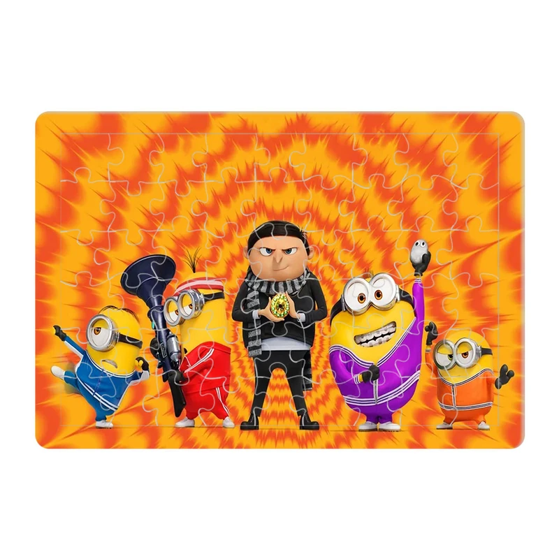 پازل 54 تکه هومرو طرح مینیون مدل PL49