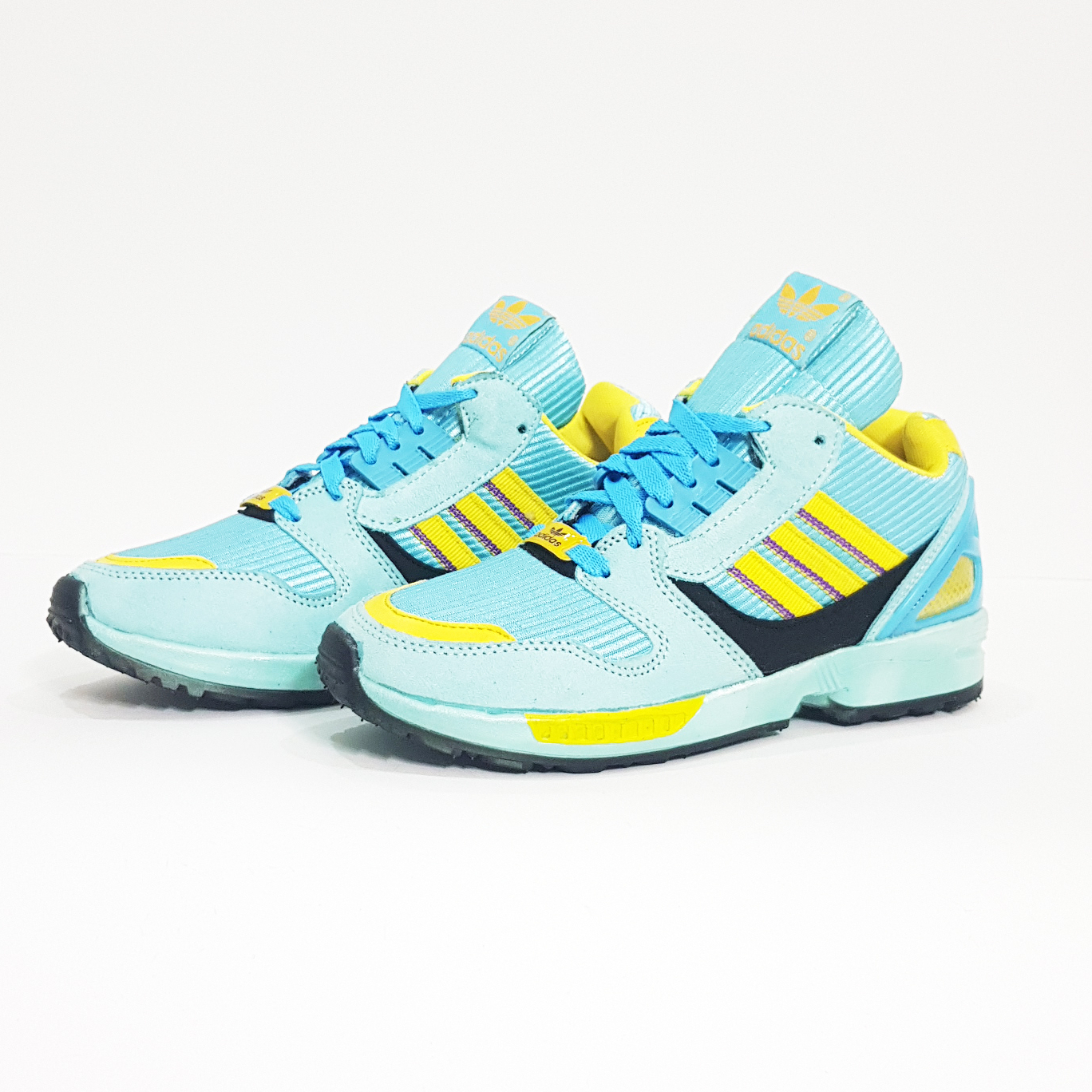 کفش پیاده روی مدل ZX 8000 AQUA LIGHT 2021 رنگ آبی
