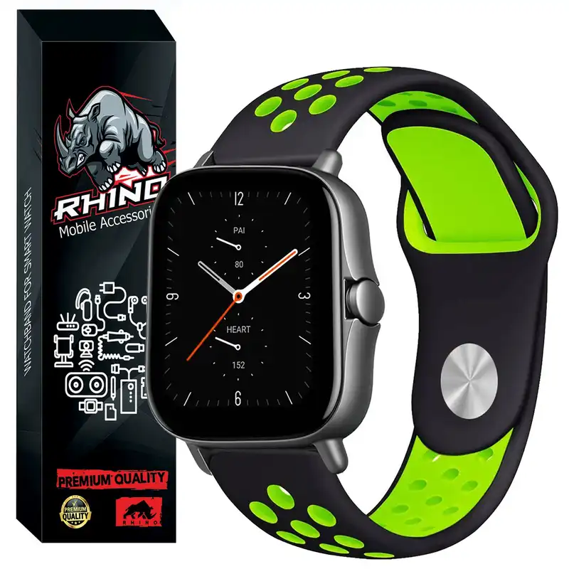 بند راینو مدل Nik Sport مناسب برای ساعت هوشمندامیزفیت Bip / Bip Lite / Bip S / Bip S Lite