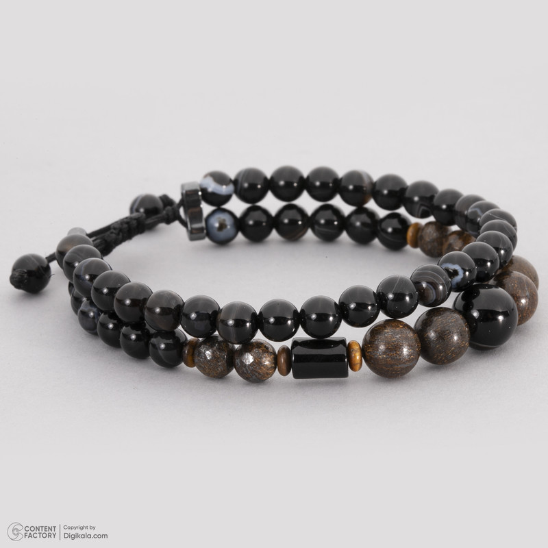 دستبند مردانه مدل Mr195