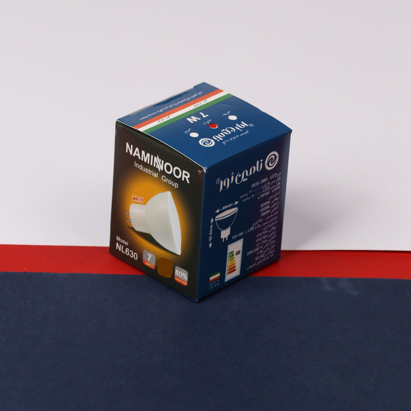 لامپ هالوژنی 7 وات نامین نور مدل NL630 پایه سوزنی بسته 10 عددی