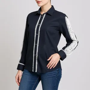 شومیز آستین بلند زنانه مدل 1027so