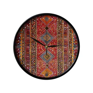 ساعت دیواری مدوپد طرح فرش شیراز مدل C-Shiraz05