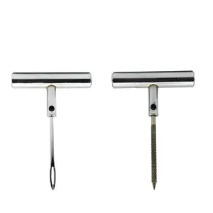 درفش پنچرگیری لاستیک خودروتاپکس مدل فولادی کدSMT-TOPEX-2PCS-DERAFWSH مجموعه 2 عددی