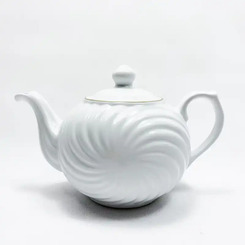 قوری چینی زرین ایران مدل خورشیدی درجه یک