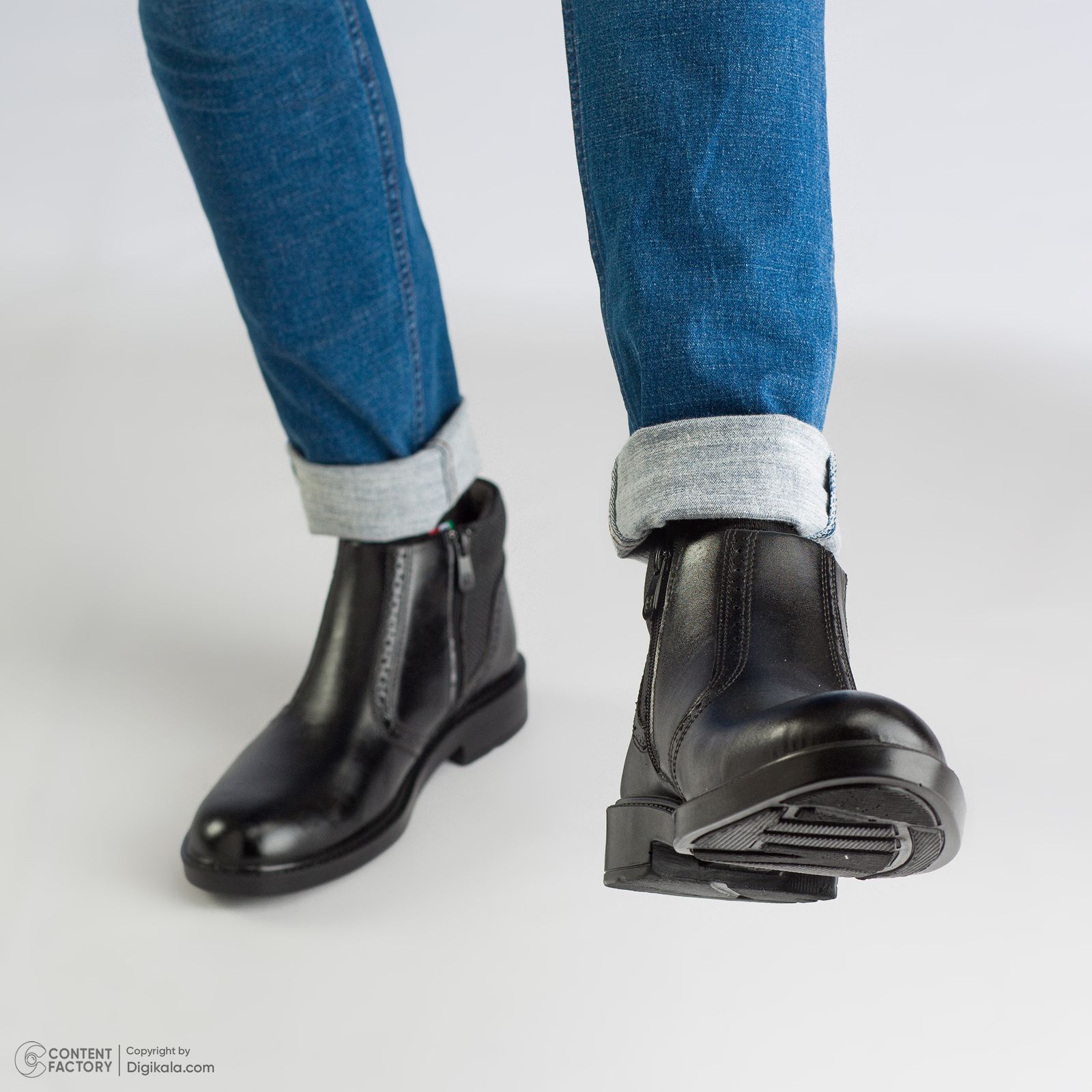 نیم بوت مردانه کفش سعیدی مدل 529m -  - 12