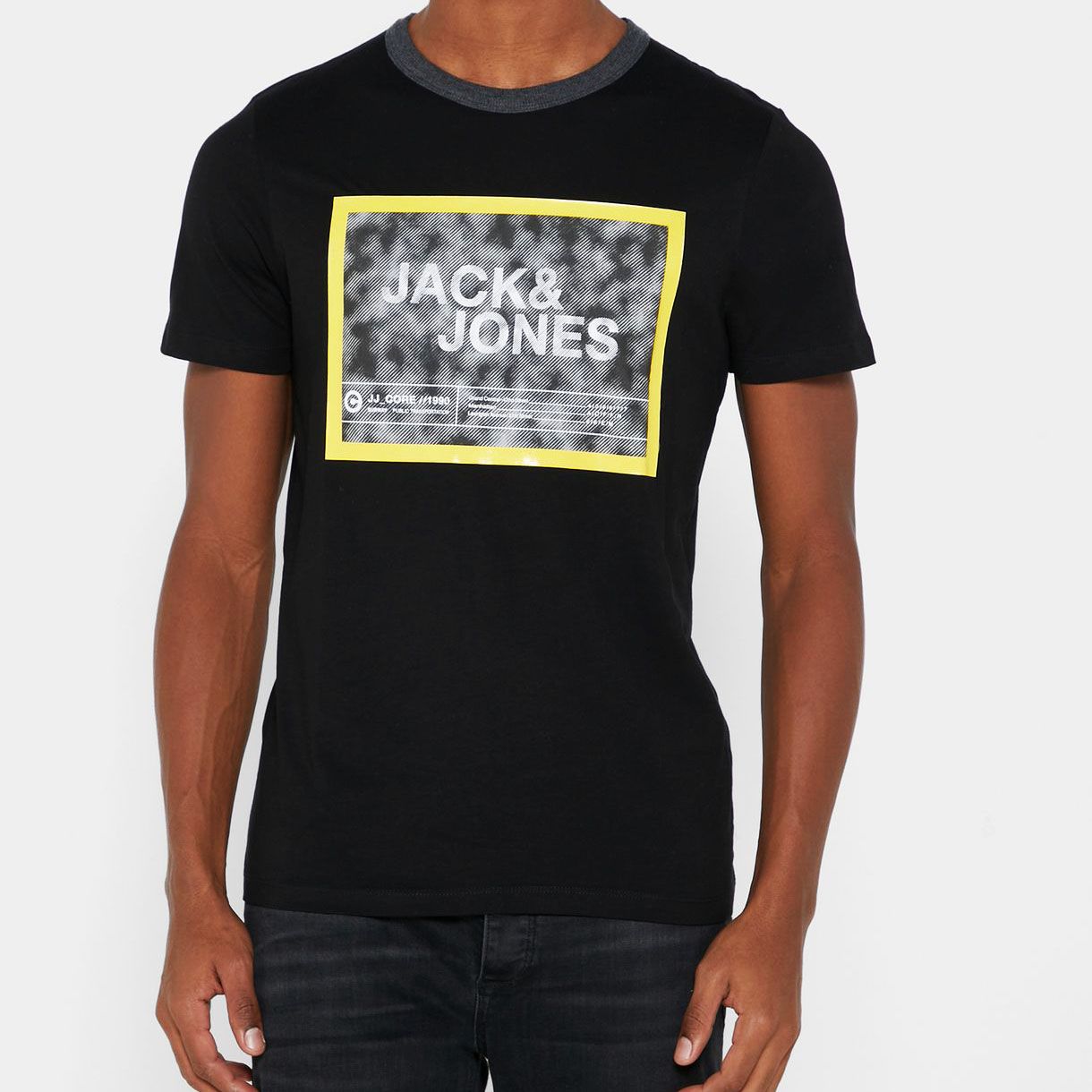 تی شرت آستین کوتاه مردانه جک اند جونز مدل 12188075 -  - 10