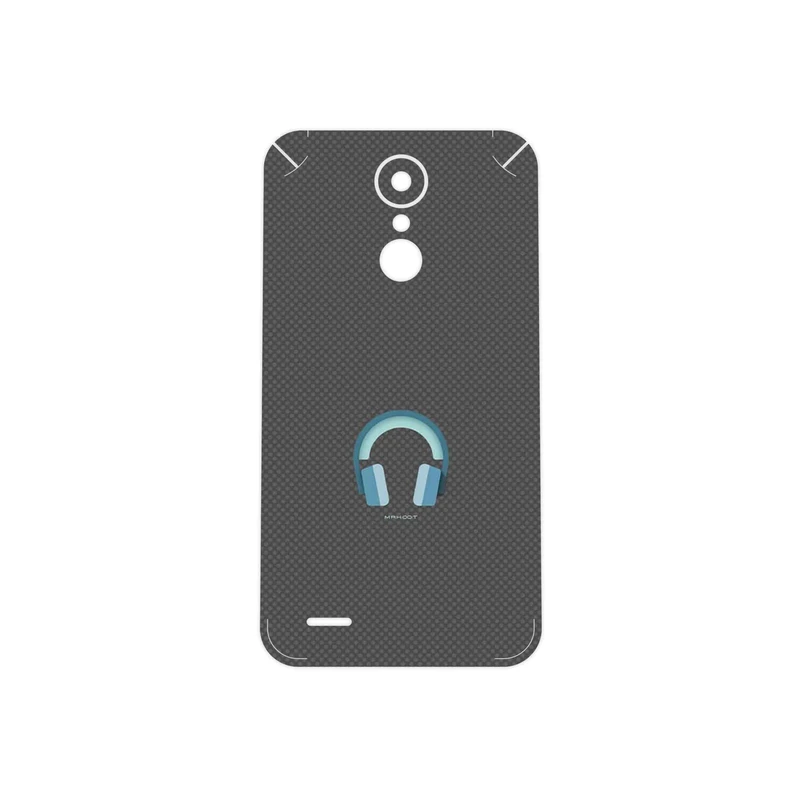 برچسب پوششی ماهوت مدل Minimal Headphone Icon مناسب برای گوشی موبایل ال جی K10 2017