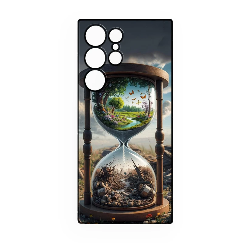 کاور طرح ساعت شنی کد 424 مناسب برای گوشی موبایل سامسونگ Galaxy S21 Ultra