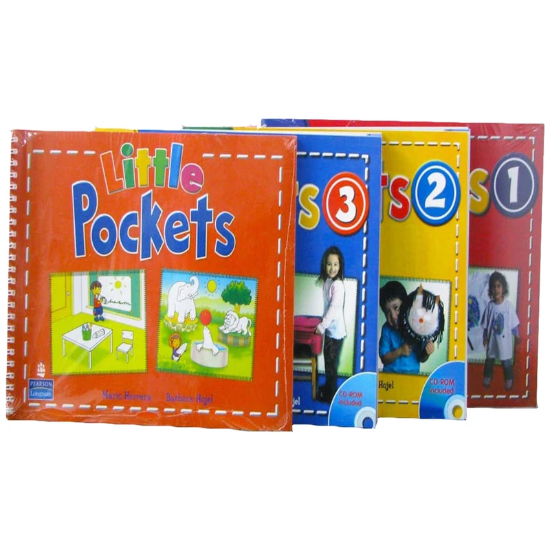 کتاب Pockets اثر Mario Herrera and Barbara Hojel انتشارات هدف نوین 4 جلدی