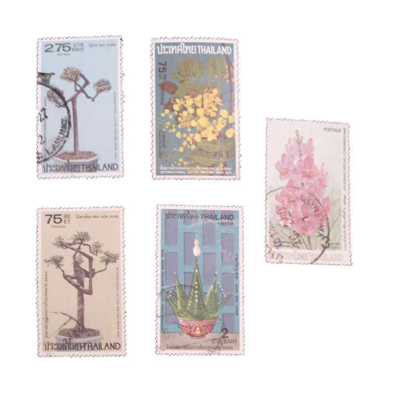 تمبر یادگاری مدل گیاهان کد DS1529 مجموعه پنج عددی