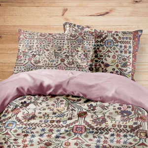 سرویس روتختی مدوپد طرح فرش رودبار مدل C-Roudbar05 یک نفره 4 تکه