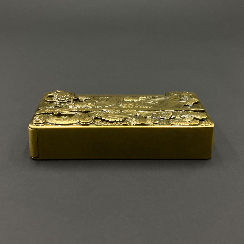 فندک مدل دو اتمه طرح شوالیه کد DKD-869
