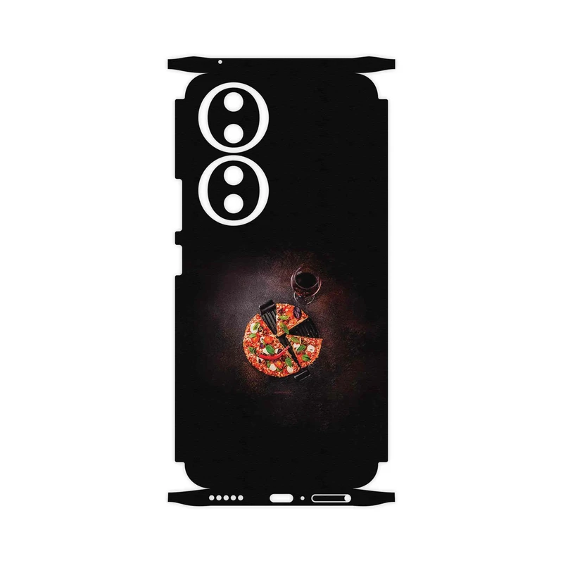 برچسب پوششی ماهوت مدل Pizza-FullSkin مناسب برای گوشی موبایل آنر 90