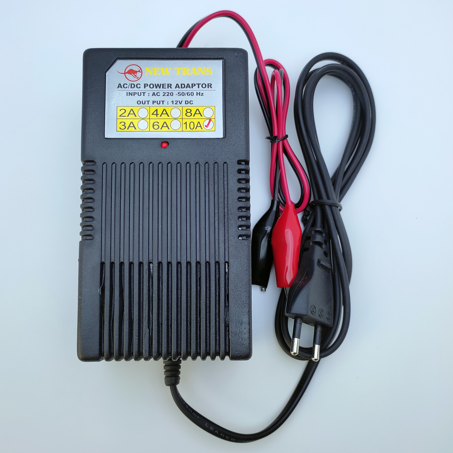 شارژر باتری خودرو نیوترانس مدل NT-12V-10A