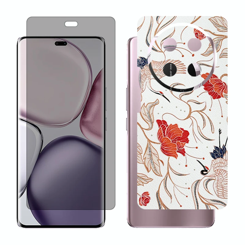 محافظ صفحه نمایش حریم شخصی گلس مدل Together مناسب برای گوشی موبایل آنر X9c به همراه برچسب پوششی
