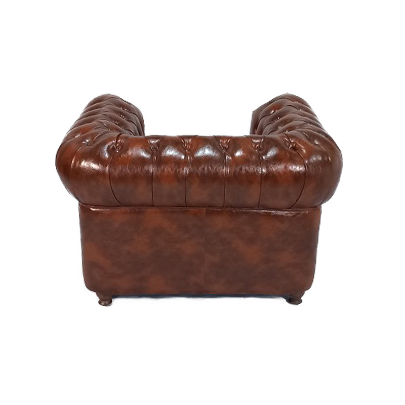 مبل اداری پنج نفره مدل چستر دو قالپاقه