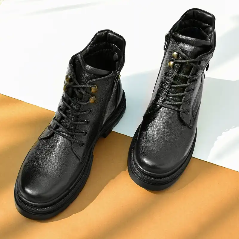 نیم بوت مردانه مدل چرم طبیعی بلنزا ادونس BK.1839