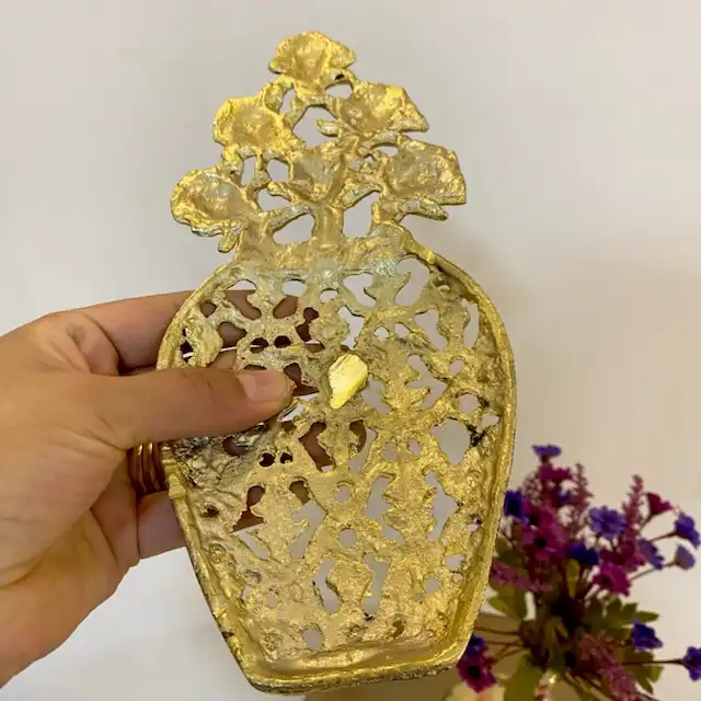 دکوری برنجی مدل دیوارکوب829-336g