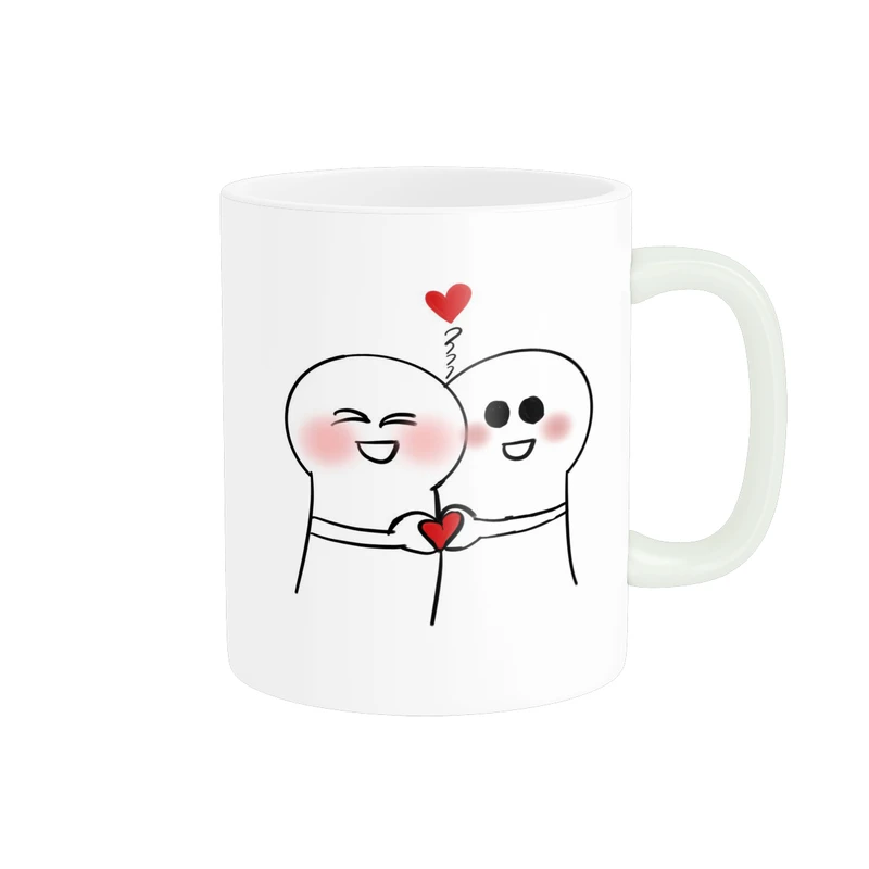 ماگ پادآفرین مدل عاشقانه کیوت و بامزه کد p3788