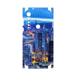 MAHOOT Hong Kong City-FullSkin Cover Sticker for Motorola One Vision Plus