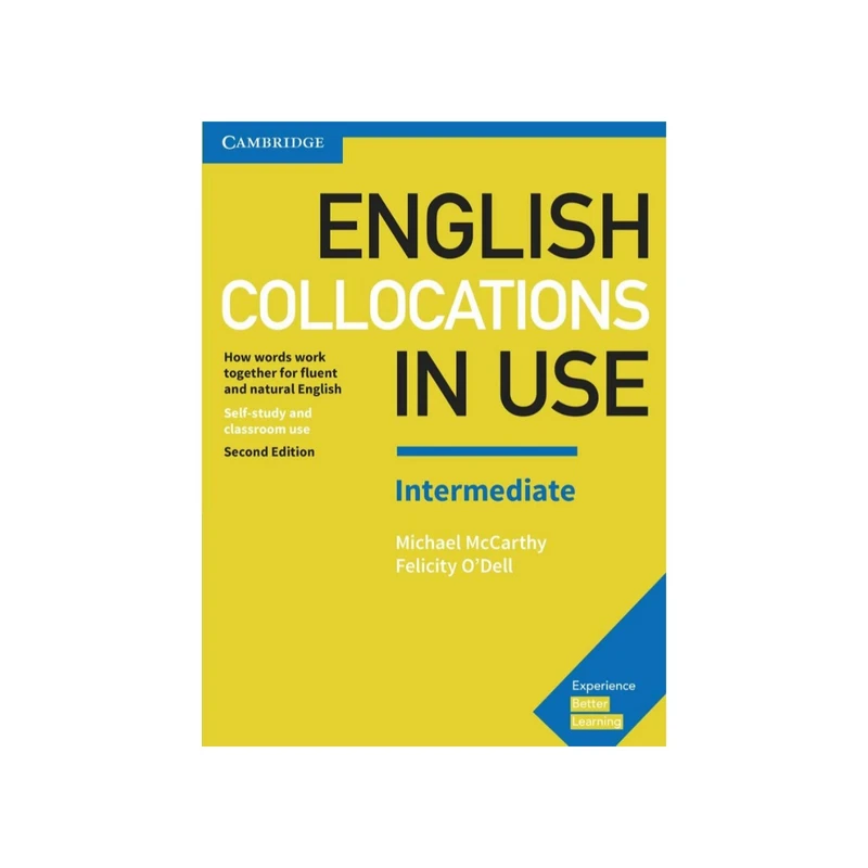کتاب English collocation in use intermediate اثر M. McCarthy and F.ODell انتشارات کمبریج