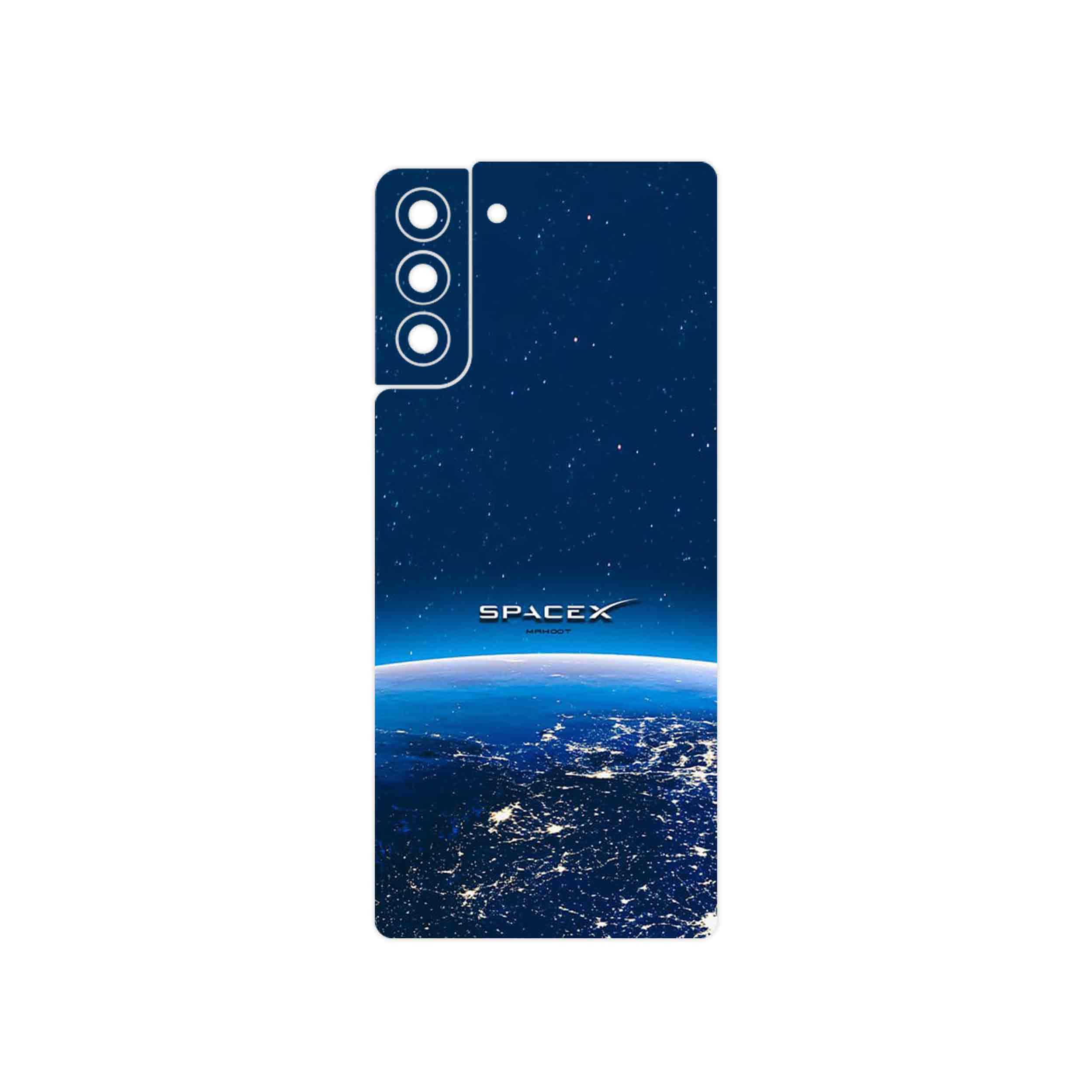 برچسب پوششی ماهوت مدل Space X مناسب برای گوشی موبایل سامسونگ Galaxy S21 Plus 5G