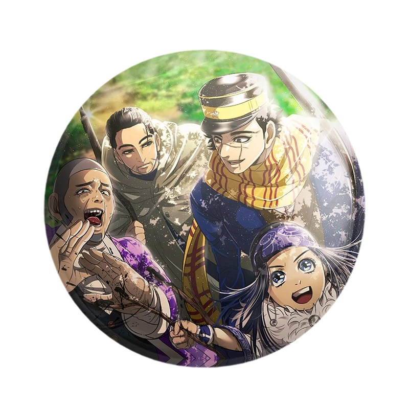 مگنت خندالو مدل انیمه کامویی طلایی Golden Kamuy کد 23713