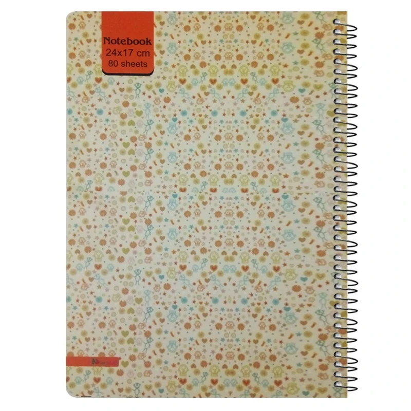 دفتر مشق 80 برگ کیان شاد طرح آدمک کوچولو 