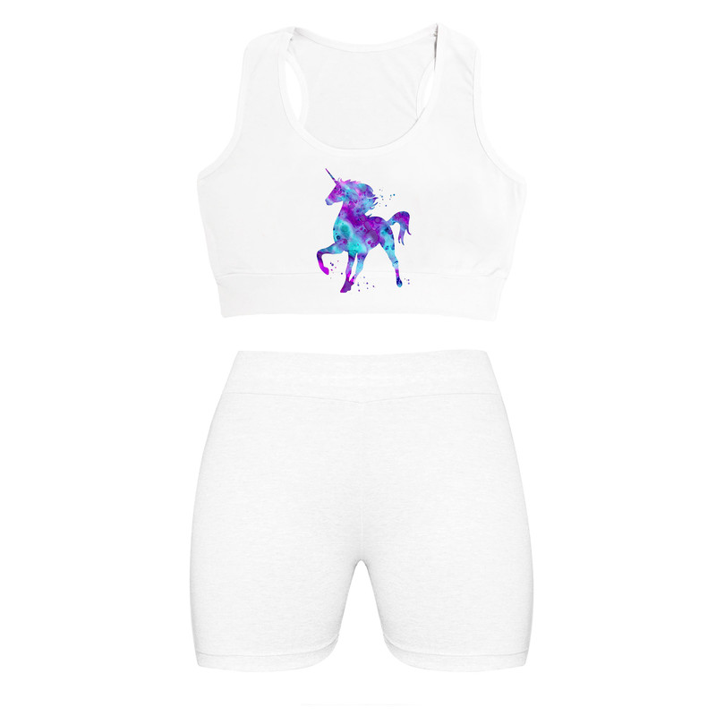 ست نیم تنه و شلوارک زنانه مدل NJDIDSH01-53