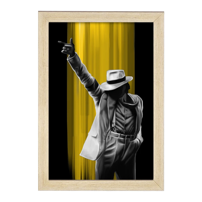 تابلو خندالو مدل مایکل جکسون (Michael Jackson) کد F768