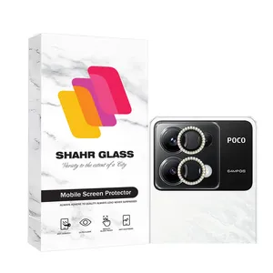 محافظ لنز دوربین رینگی شهر گلس مدل RNGLNSH مناسب برای گوشی موبایل شیائومی Poco X6