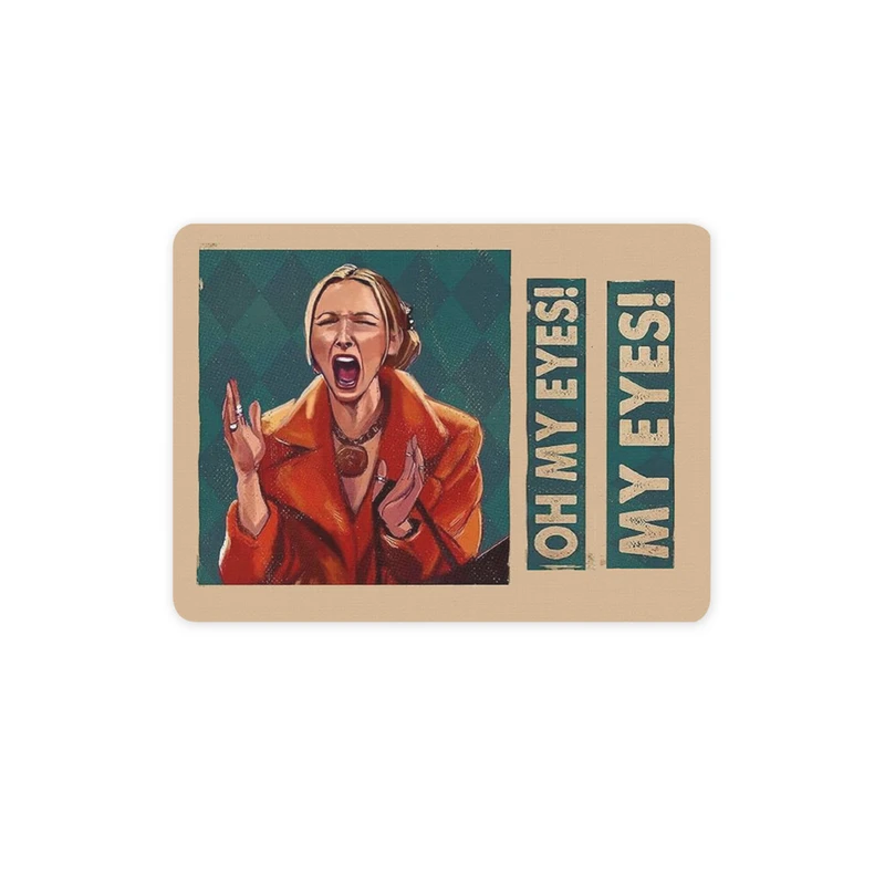 ماوس پد ترمه طراحان ایده مدل فیبی در سریال دوستان، friends کد strm1089