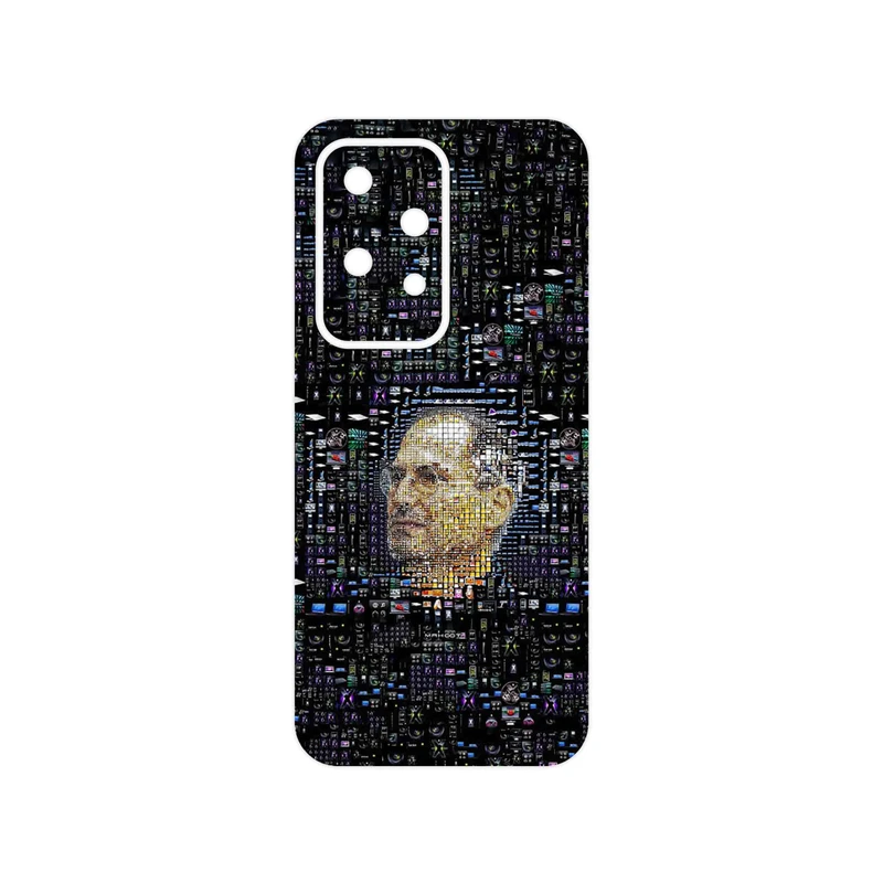 برچسب پوششی ماهوت مدل Collage of Steve Jobs 2 مناسب برای گوشی موبایل آنر 200 Lite