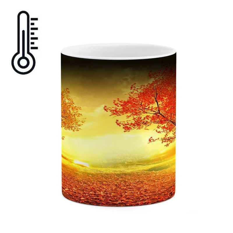 ماگ حرارتی کاکتی مدل نقاشی کد mgh13819