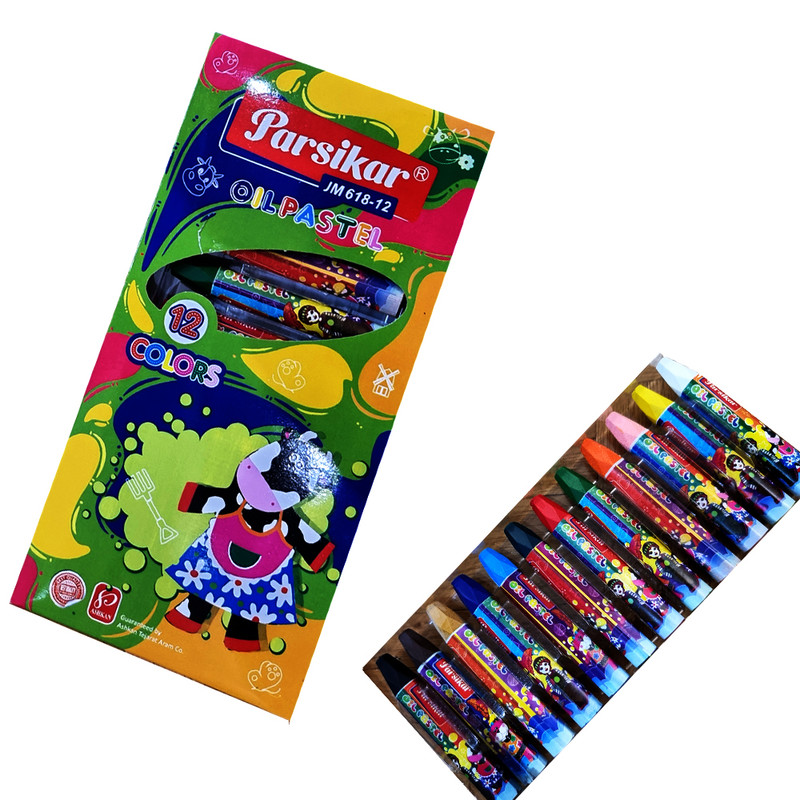 بسته لوازم تحریر پارسیکار مدل خلاقیت مجموعه 12 عددی