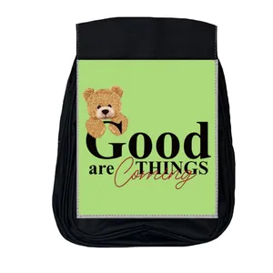 کوله پشتی مدل تدی نوشته    