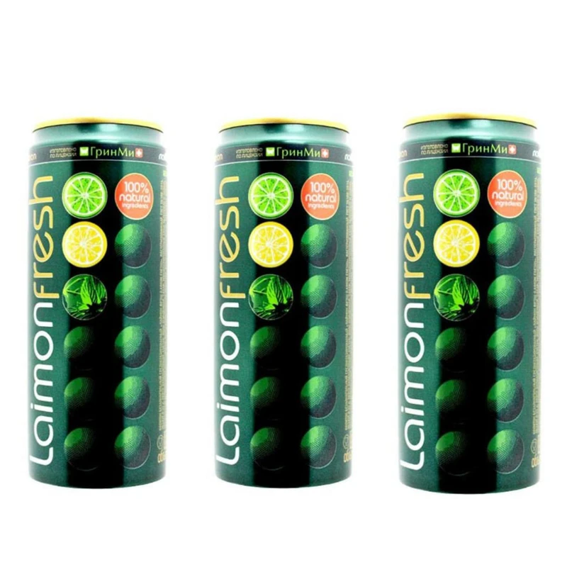 نوشیدنی موهیتو گازدار لایمون فرش - 330 میلی لیتر بسته 3 عددی