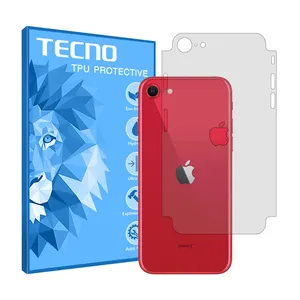 Tecno HyGEL model transparent phone back protector suitable for Apple iPhone SE (2020) mobile phone