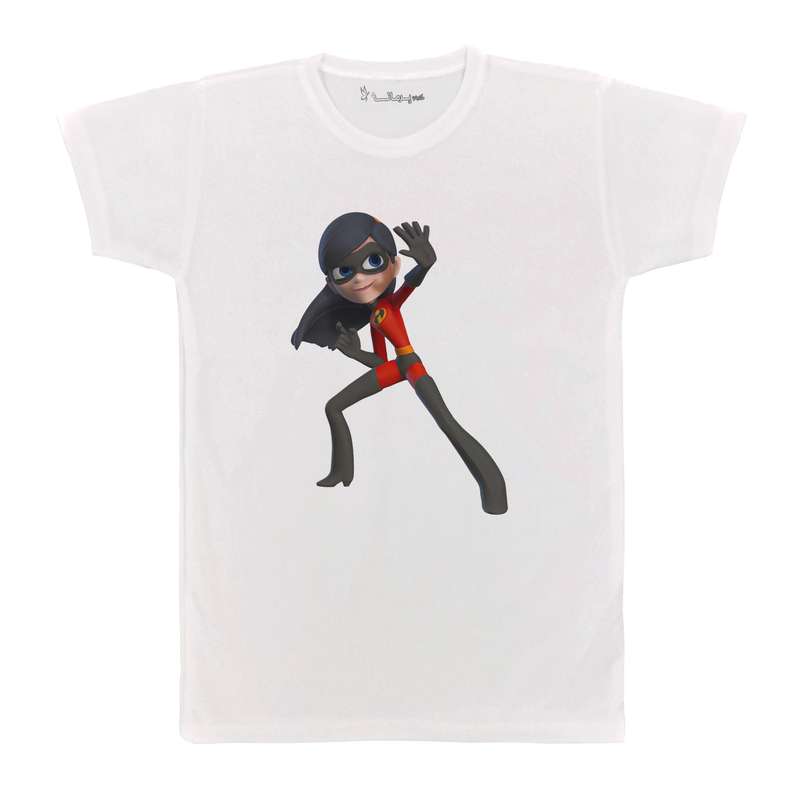 تی شرت آستین کوتاه بچگانه پرمانه طرح شگفت انگیزان کد pmt.6306