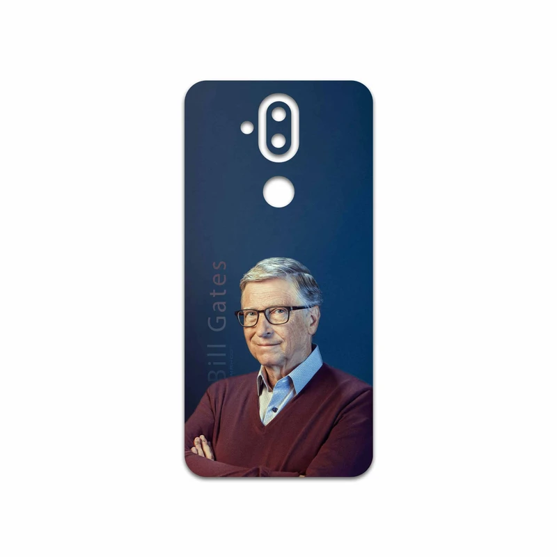 برچسب پوششی ماهوت مدل Bill Gates مناسب برای گوشی موبایل نوکیا 8.1